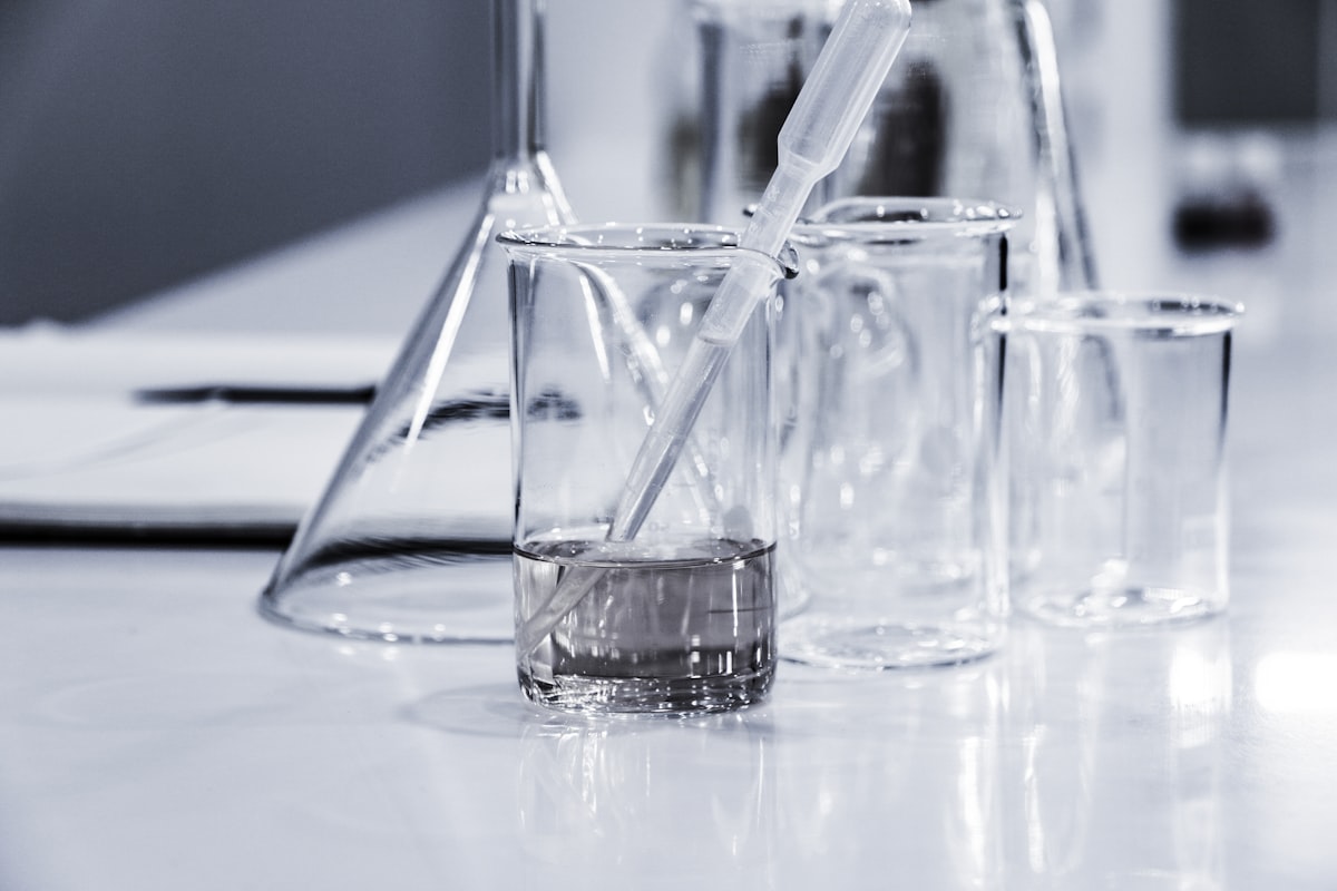 Scientific research laboratory setting